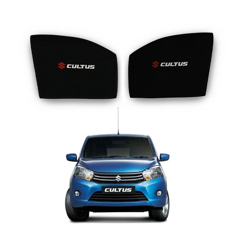 Suzuki Cultus Side Shades With Logo - Model 2017-2025