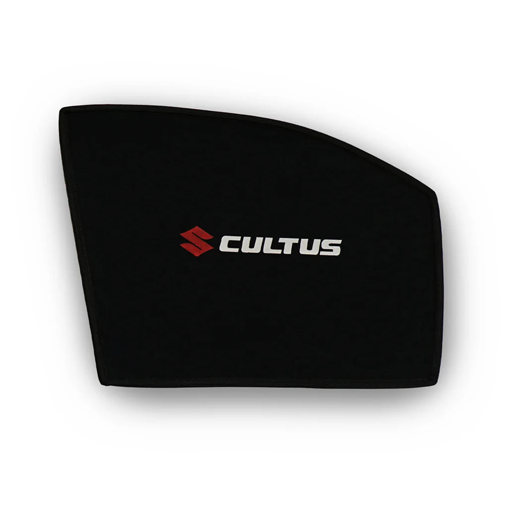 Suzuki Cultus Side Shades With Logo - Model 2017-2025