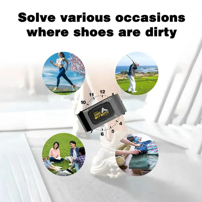 Instant Shoe Cleaning Wipes – Buy 1 Get 1 Free (UAE Imported) – Limited Stock