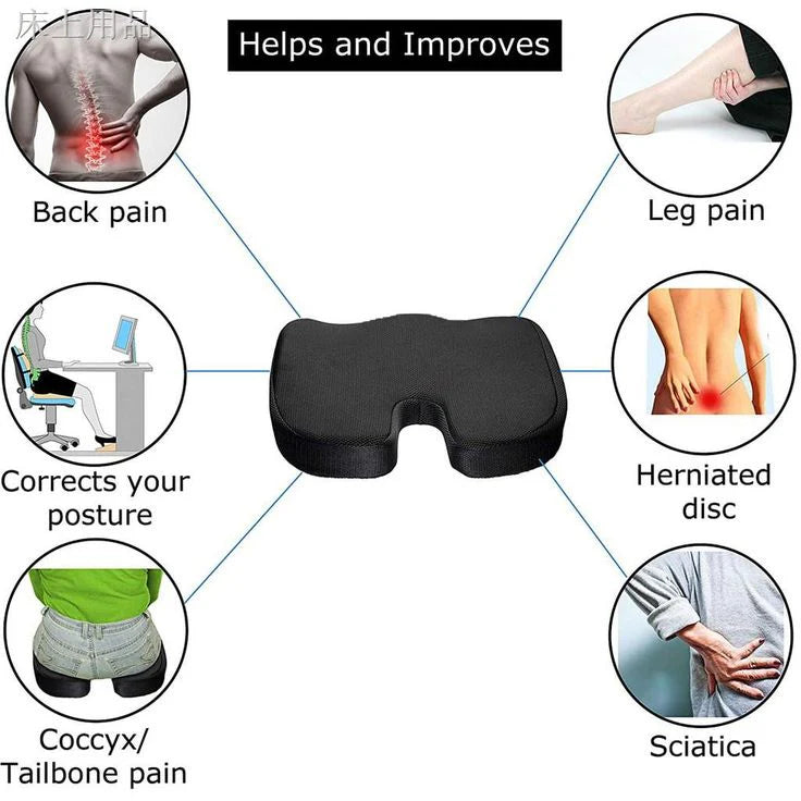 Back & Tailbone Support Cushion