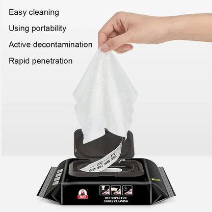 Instant Shoe Cleaning Wipes – Buy 1 Get 1 Free (UAE Imported) – Limited Stock