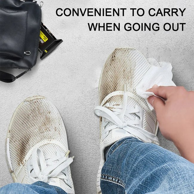 Instant Shoe Cleaning Wipes – Buy 1 Get 1 Free (UAE Imported) – Limited Stock
