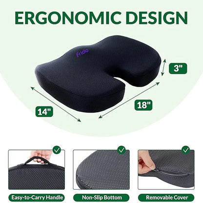 Back & Tailbone Support Cushion